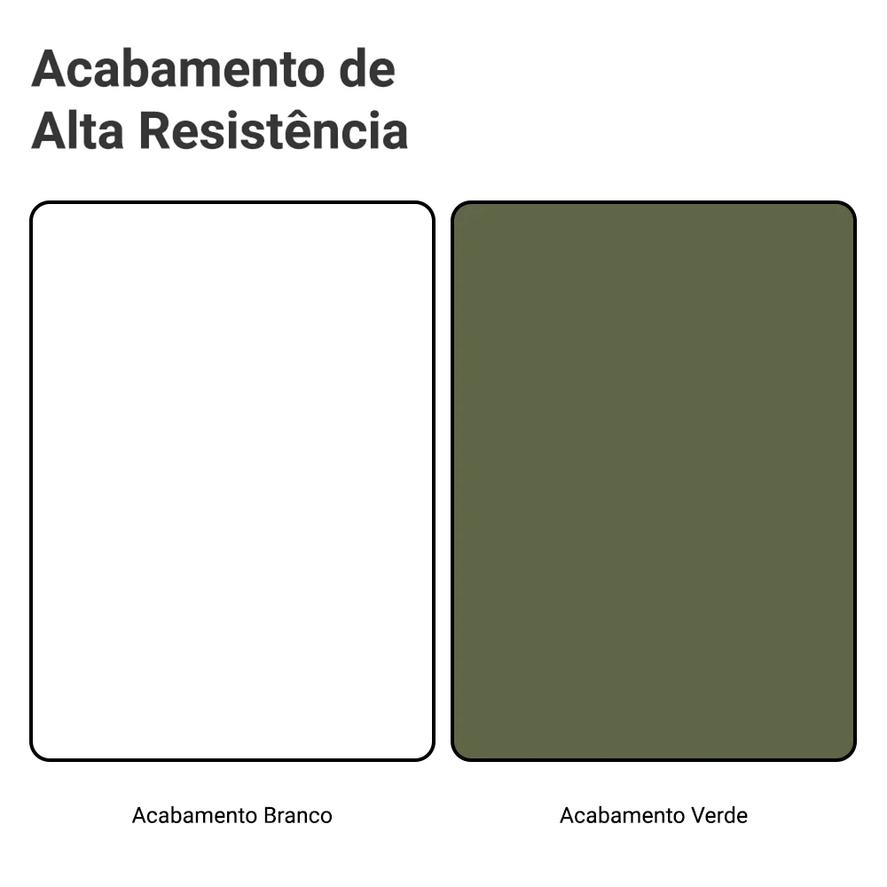 Armário Aéreo 100 cm 1 Porta Basculante Branco/Verde Vik Madesa - Image 10