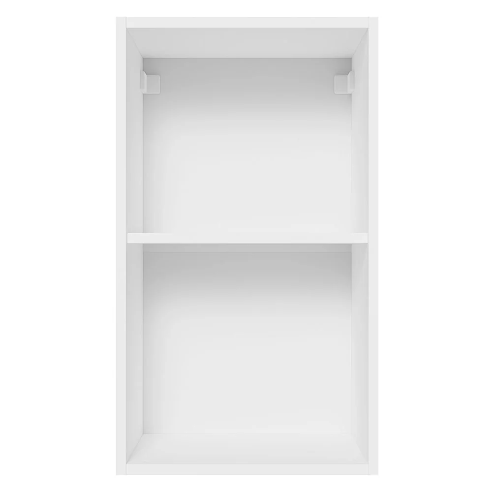 Armário Aéreo 100% MDF 35 cm 1 Porta Branco Brilho Acordes Madesa - Image 7