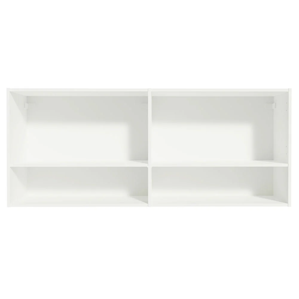 Armário Aéreo 120 cm 2 Portas 2 Nichos Branco para Área de Serviço Madesa - Image 5