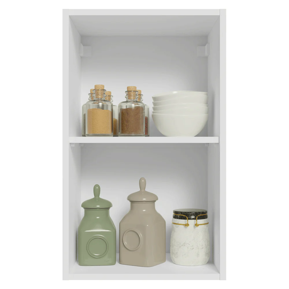 Armário Aéreo 40 cm 1 Porta Branco/Verde Vik Madesa - Image 4