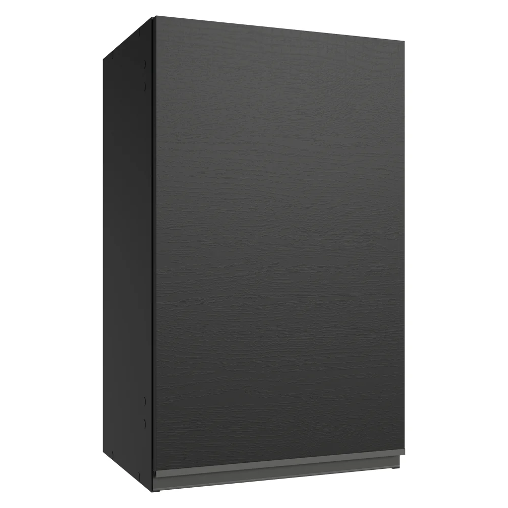 Armário Aéreo 40 cm 1 Porta Preto Nice Madesa
