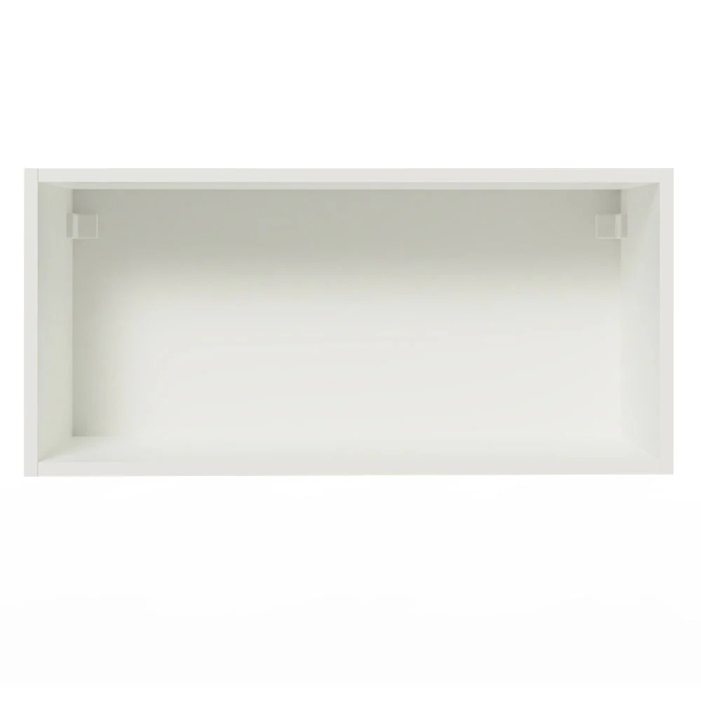 Armário Aéreo de Cozinha Madesa Stella 70 cm 1 Porta Basculante Branco/Rustic - Image 9
