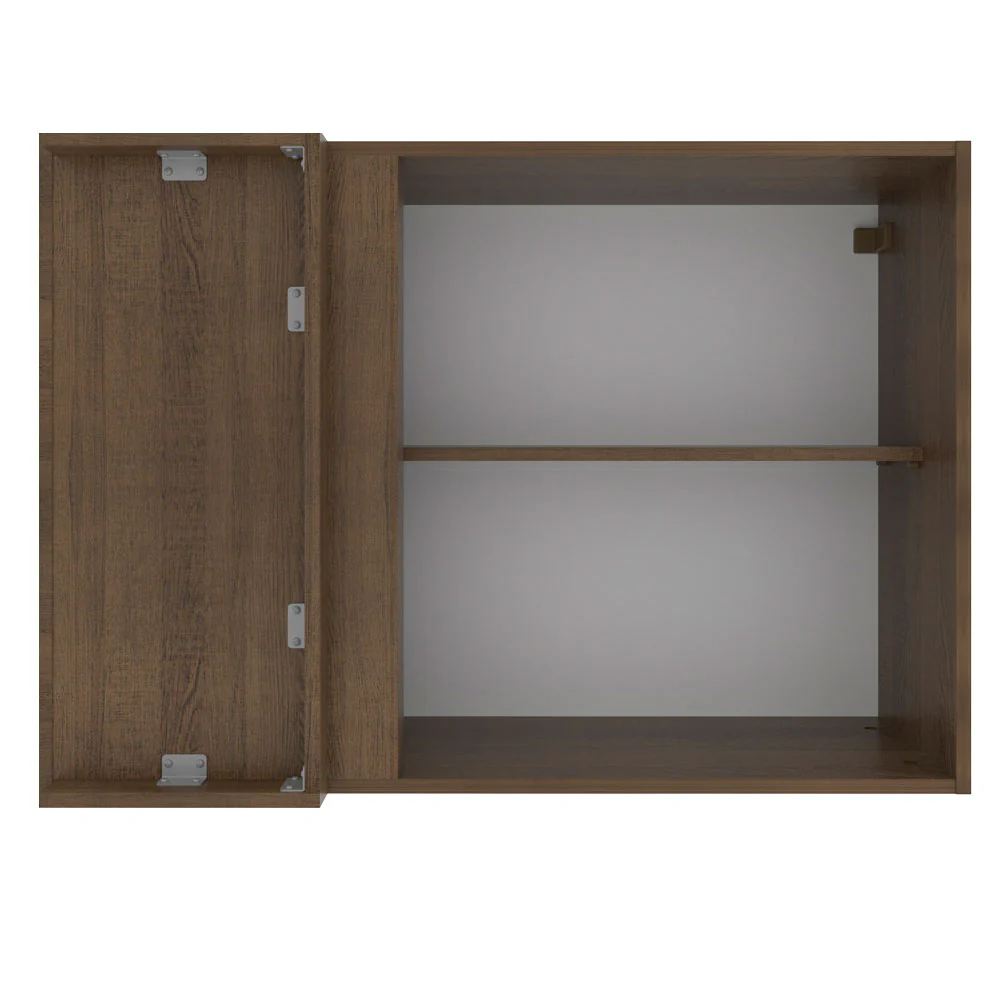 Armário Aéreo de Canto Madesa Glamy 1 Porta Rustic - Image 10