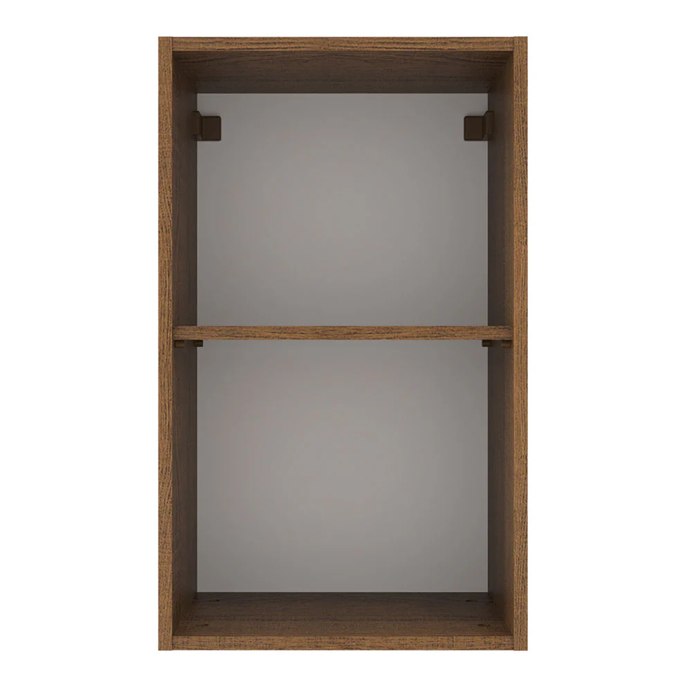 Armário Aéreo Madesa Agata 40 cm 1 Porta Rustic/Cinza - Image 9