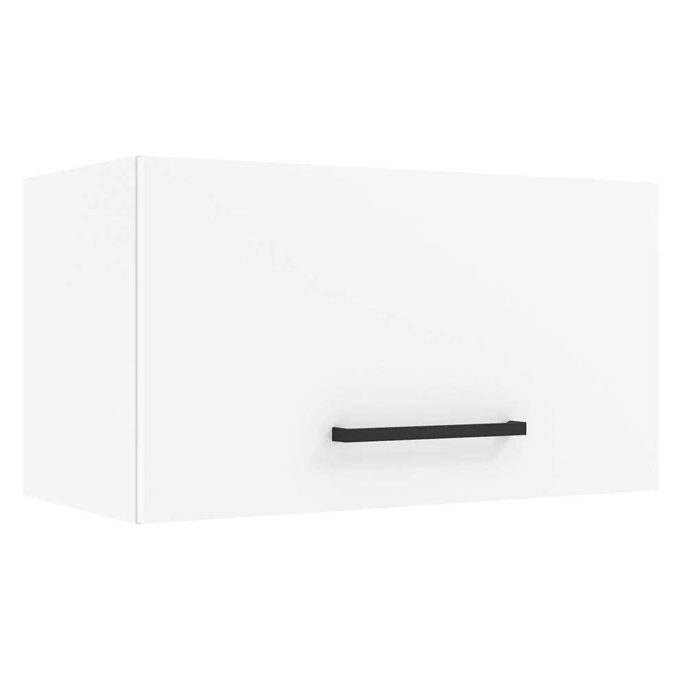 Armário Aéreo Madesa Agata 60 cm 1 Porta Basculante Branco
