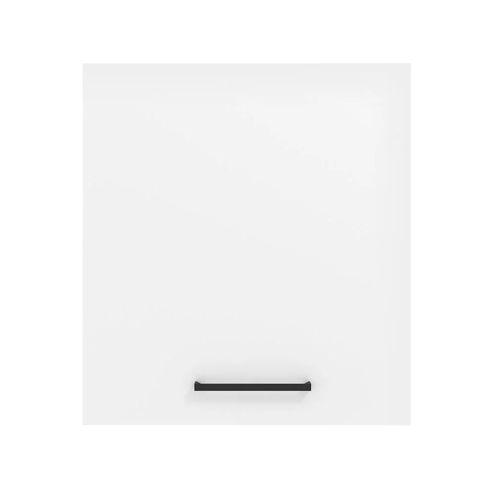 Armário Aéreo Madesa Agata 60 cm 1 Porta Rustic/Branco - Image 6