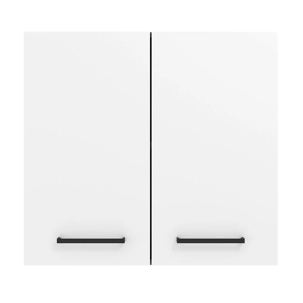 Armário Aéreo Madesa Agata 70 cm 2 Portas Rustic/Branco - Image 6