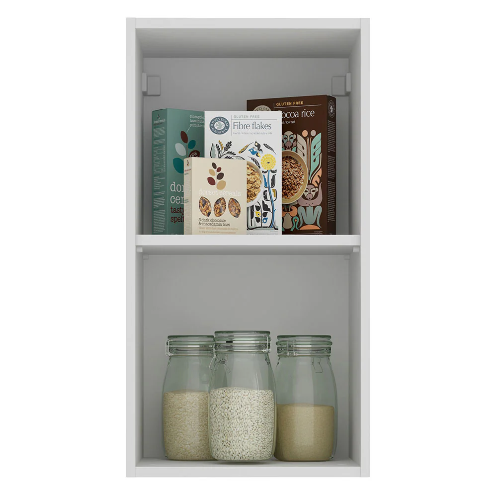 Armário Aéreo Madesa Glamy 35 cm 1 Porta Branco - Image 3