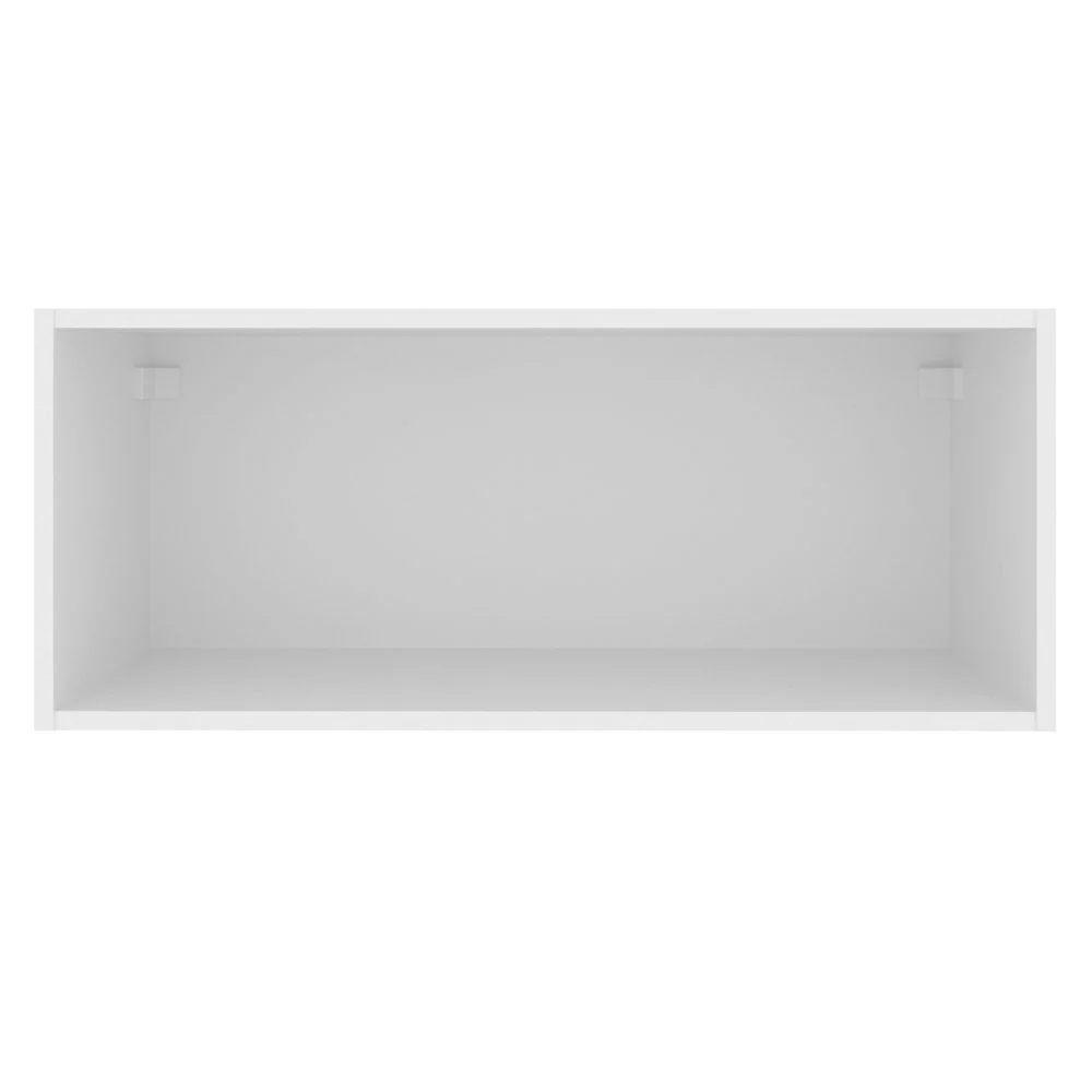 Armário Aéreo Madesa Stella 80 cm 1 Porta Basculante Branco/Rustic - Image 9