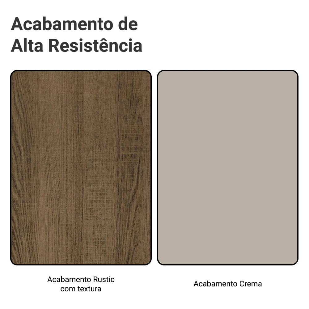Armário de Cozinha Compacta 180 cm Rustic/Crema Vik Madesa 05 - Image 11