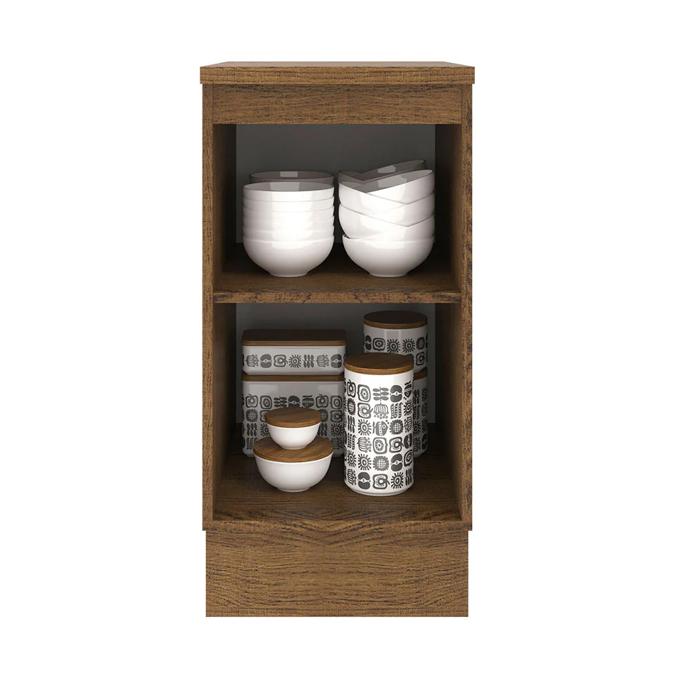 Balcão 40 cm 1 Porta Rustic/Crema Agata Madesa - Image 3