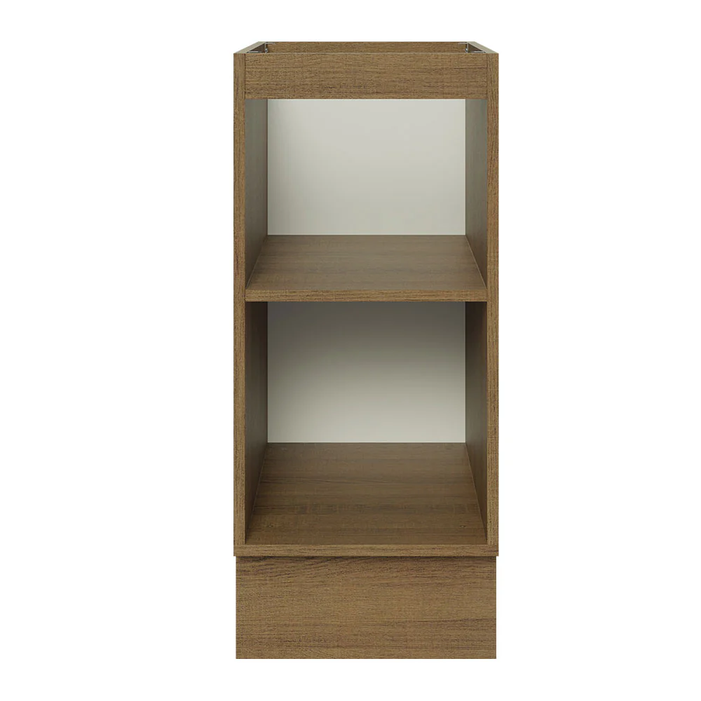 Balcão Cozinha 35 x 60 cm 1 Porta (Sem Tampo) Rustic/Preto Glamy Madesa - Image 6