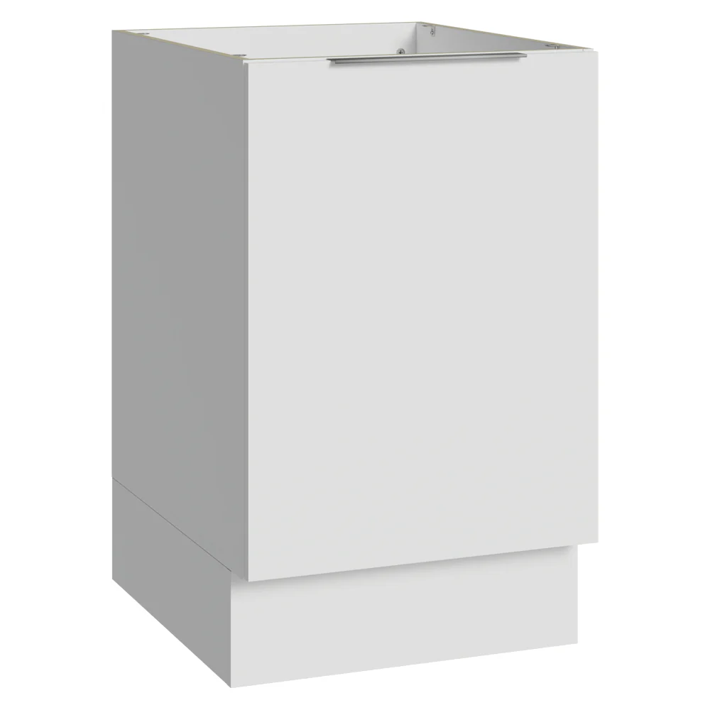 Balcão de Cozinha 50 x 60cm 1 Porta (Sem Tampo) Branco Stella Madesa