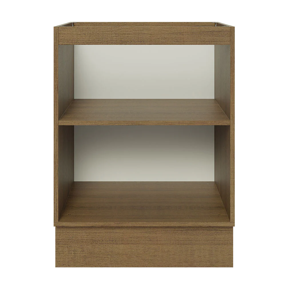 Balcão Cozinha 60 x 60 cm 1 Porta (Sem Tampo) Rustic/Branco Glamy Madesa - Image 7