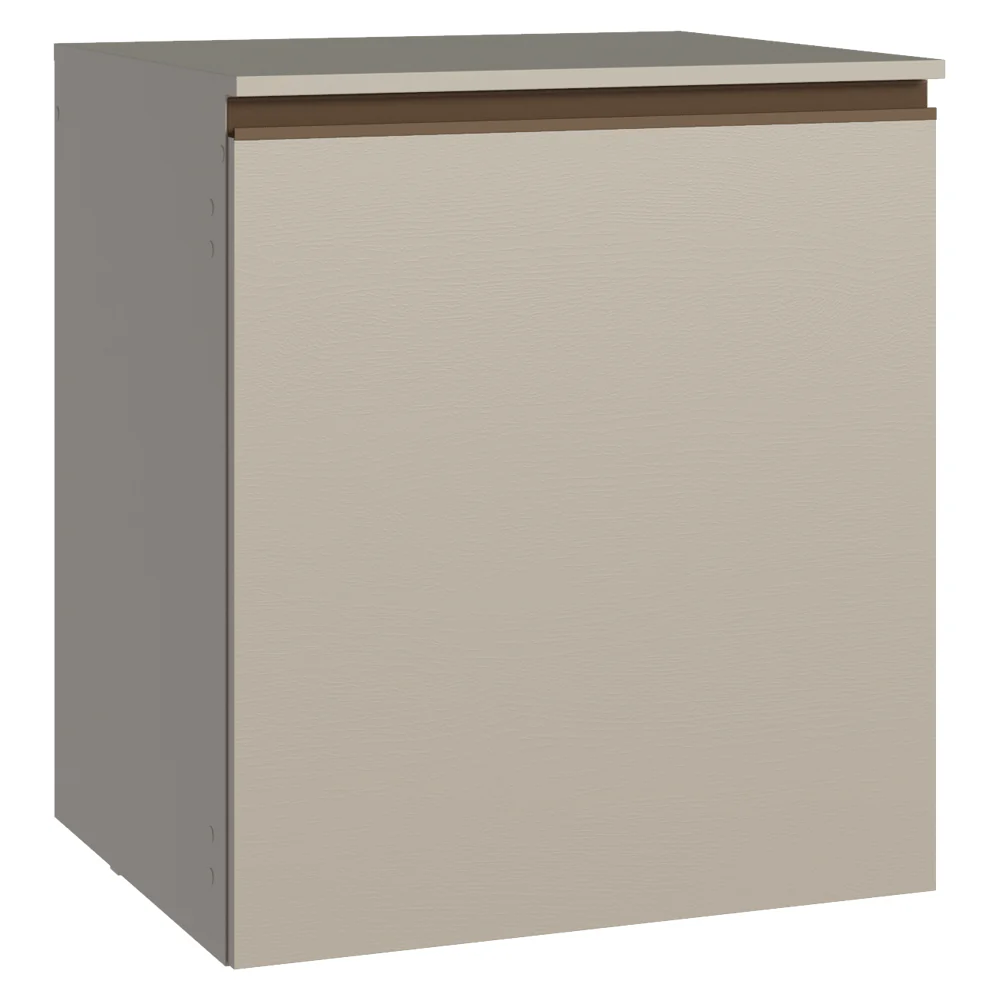 Balcão de Cozinha 60 cm 1 Porta Suspenso Crema Nice Madesa