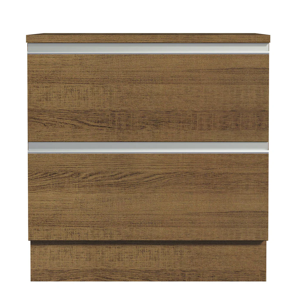 Balcão de Cozinha 80 x 60 cm 2 Gavetas (Com Tampo) Rustic Glamy Madesa - Image 5