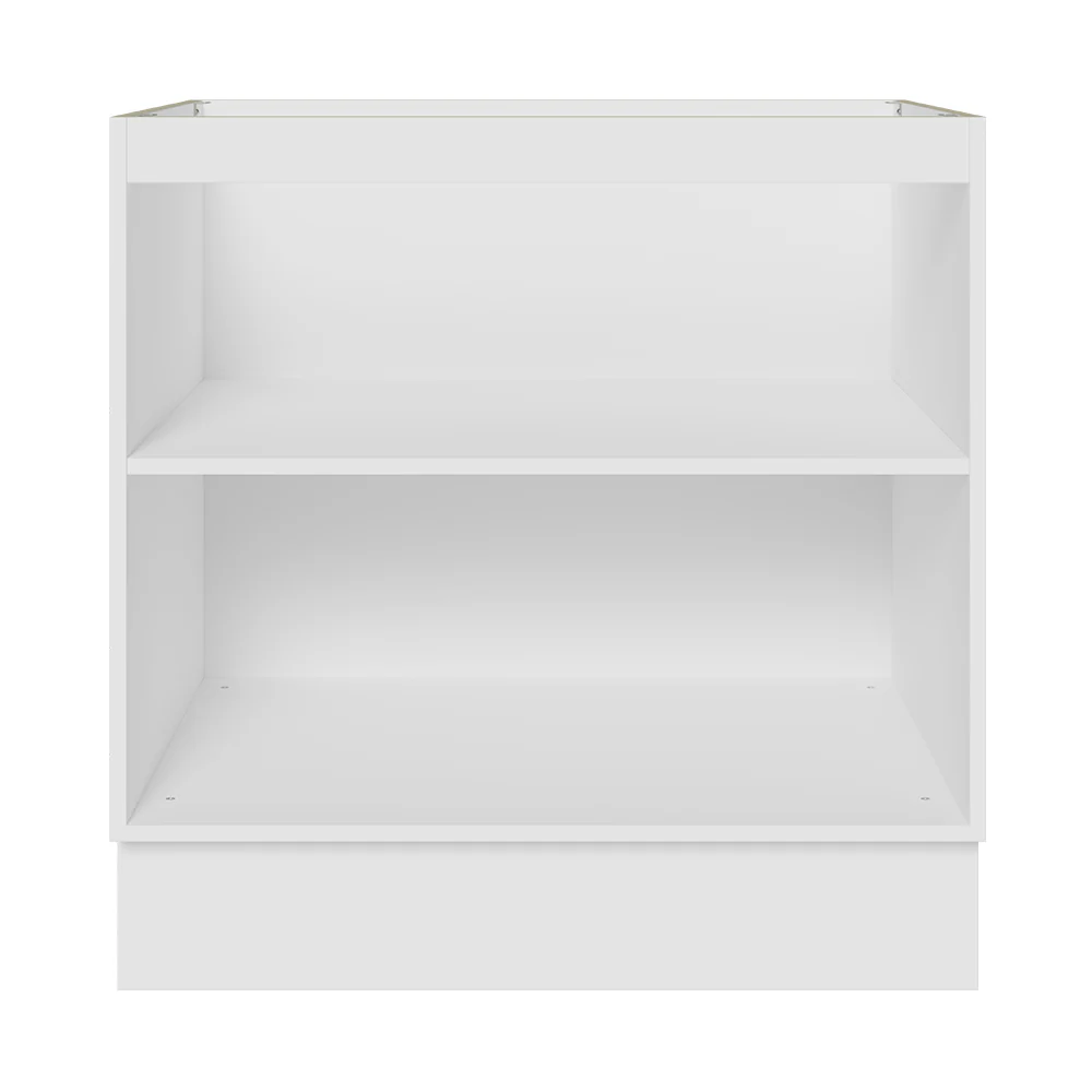 Balcão Cozinha 80 x 60 cm 2 Portas (Sem Tampo) Branco/Rustic Glamy Madesa - Image 7