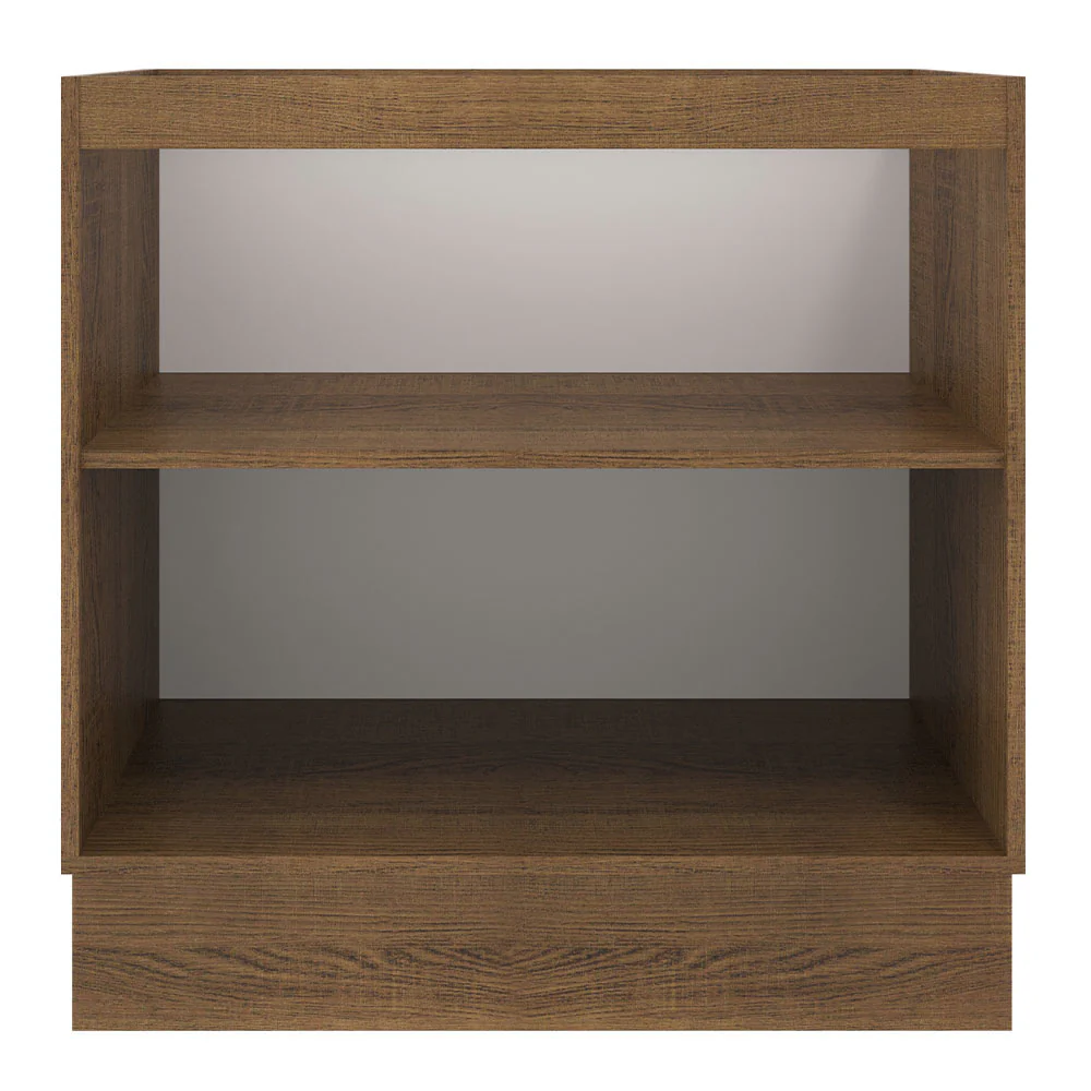 Balcão de Cozinha 80 x 60 cm 2 Portas (Sem Tampo) Rustic/Crema Agata Madesa - Image 7