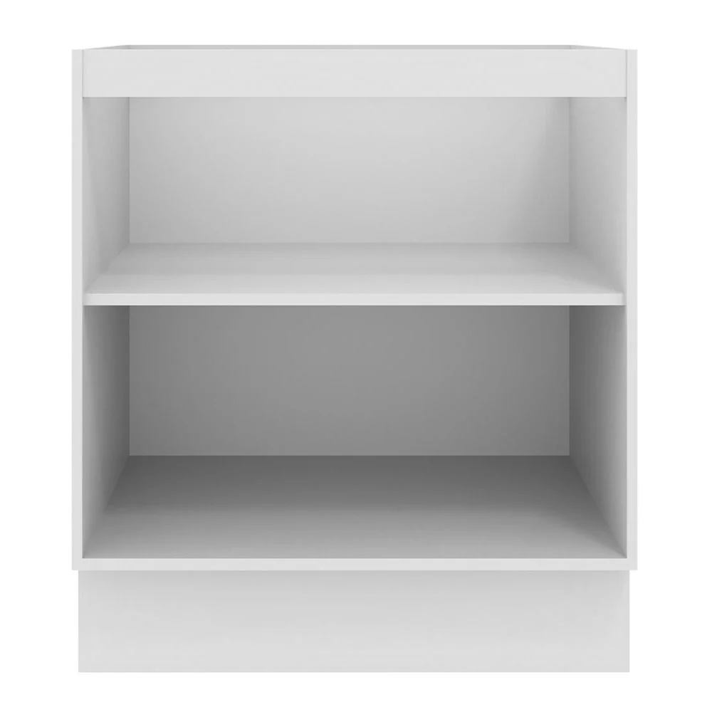 Balcão de Cozinha Madesa Agata 70 x 60 cm 2 Portas (Sem Tampo) Branco - Image 6