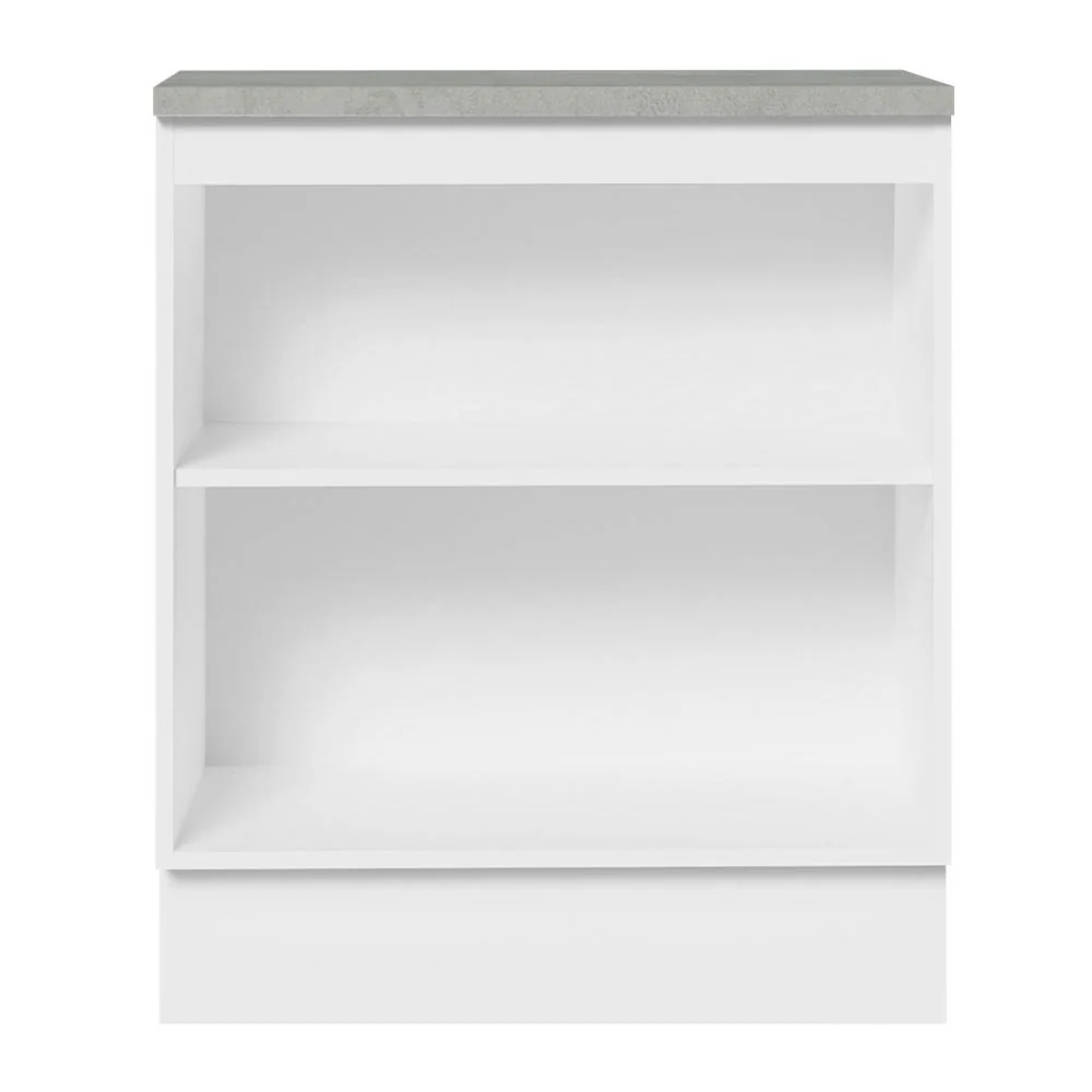Balcão de Cozinha Madesa Agata 70 cm 2 Portas Branco - Image 8
