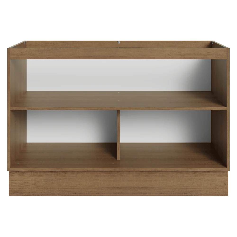Balcão Gabinete de Pia 120 x 60 cm (Sem Tampo) Rustic/Crema Vik Madesa - Image 12