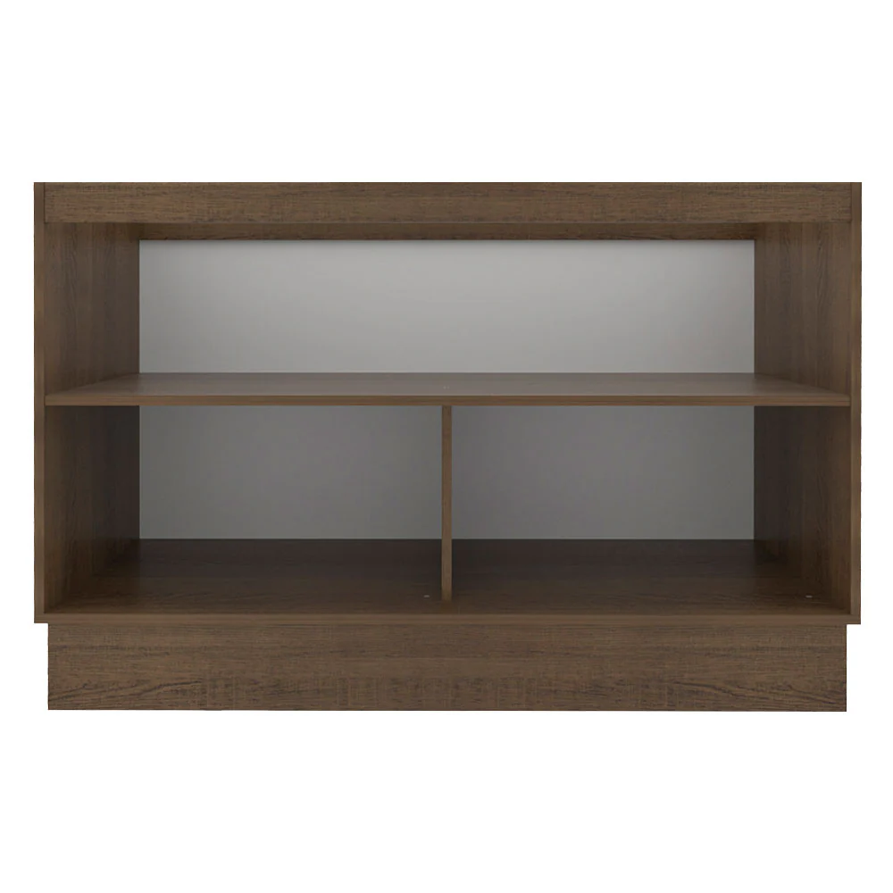 Balcão Gabinete de Pia Madesa Glamy 120 cm 2 Portas (Sem Tampo e Pia) Rustic/Branco - Image 11