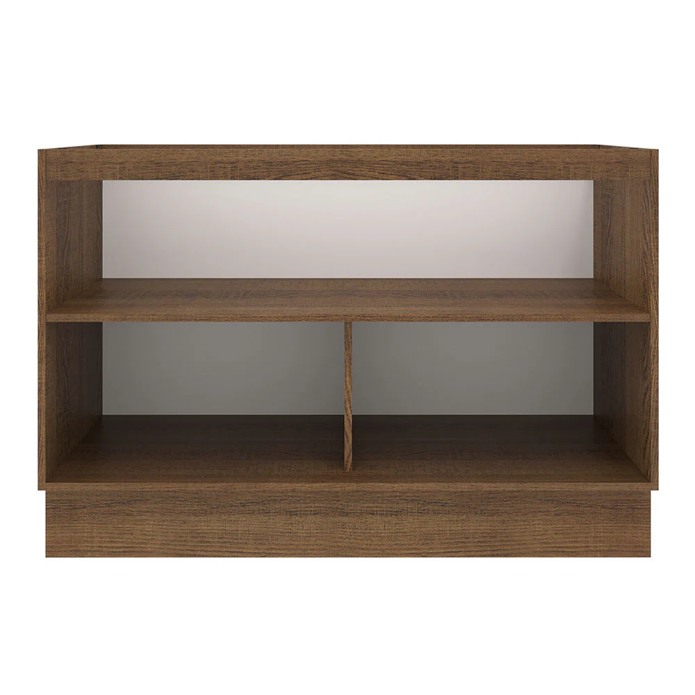 Balcão Gabinete de Pia 120 x 60 cm 2 Portas (Sem Tampo) Rustic/Crema Agata Madesa - Image 6