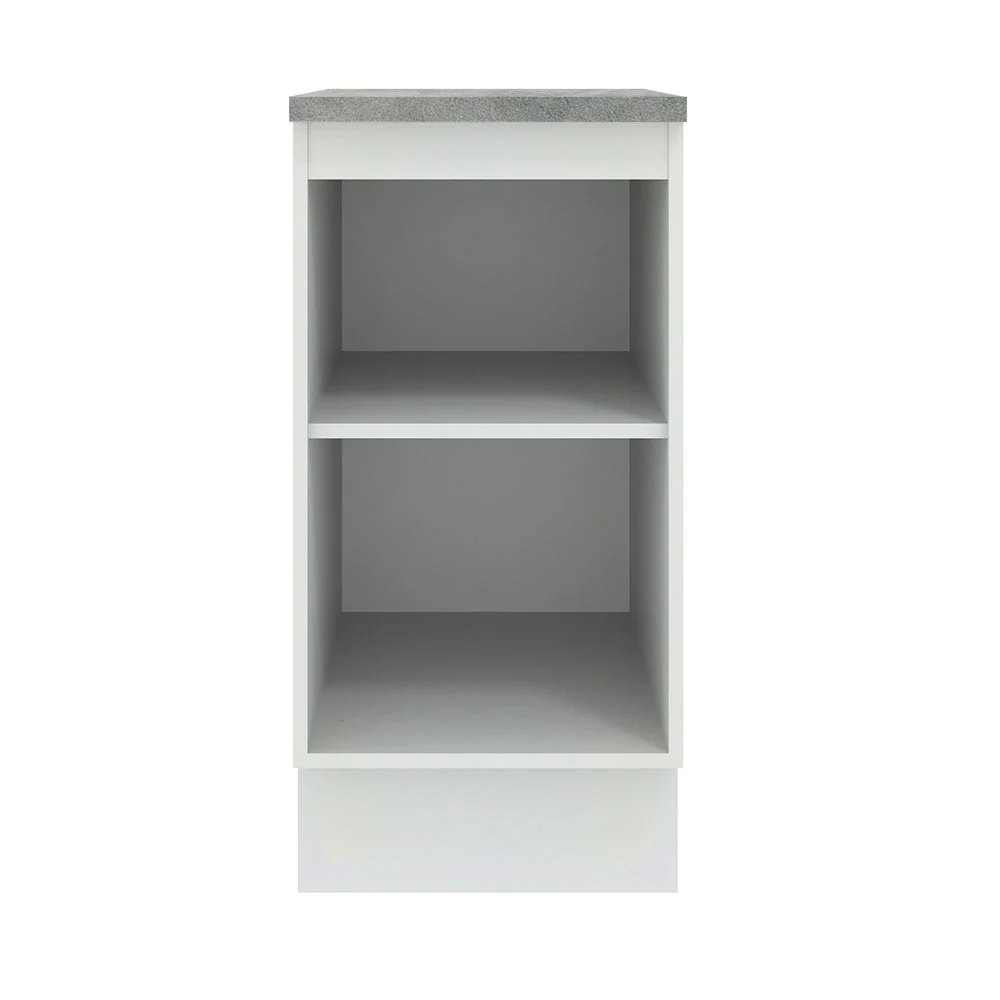 Balcão Madesa Agata 40 cm 1 Porta Branco/Preto - Image 10