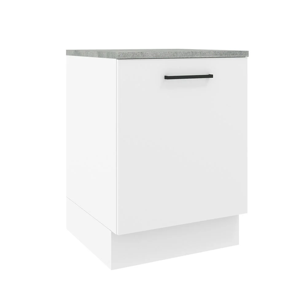 Balcão Madesa Agata 60 cm 1 Porta Branco
