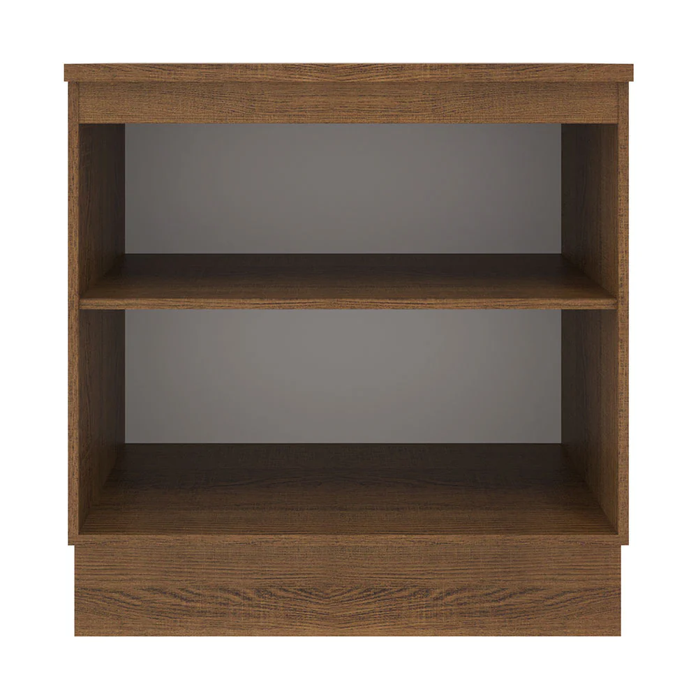 Balcão Madesa Agata 80 cm 2 Portas Rustic/Preto - Image 10