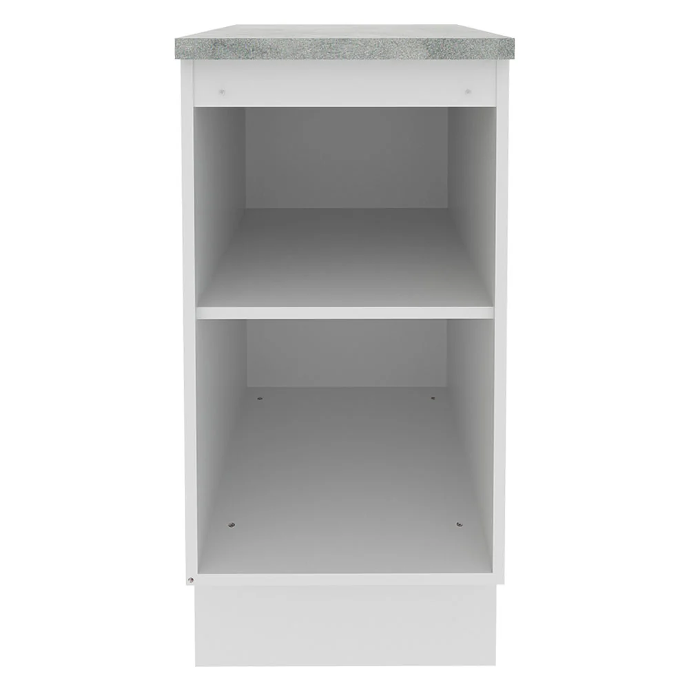 Balcão Madesa Glamy 40 x 60 cm 1 Porta (Com Tampo) Branco/Preto - Image 11