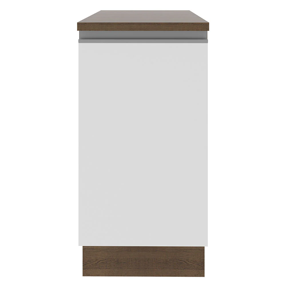 Balcão Madesa Glamy 40 cm 1 Porta Rustic/Branco - Image 10