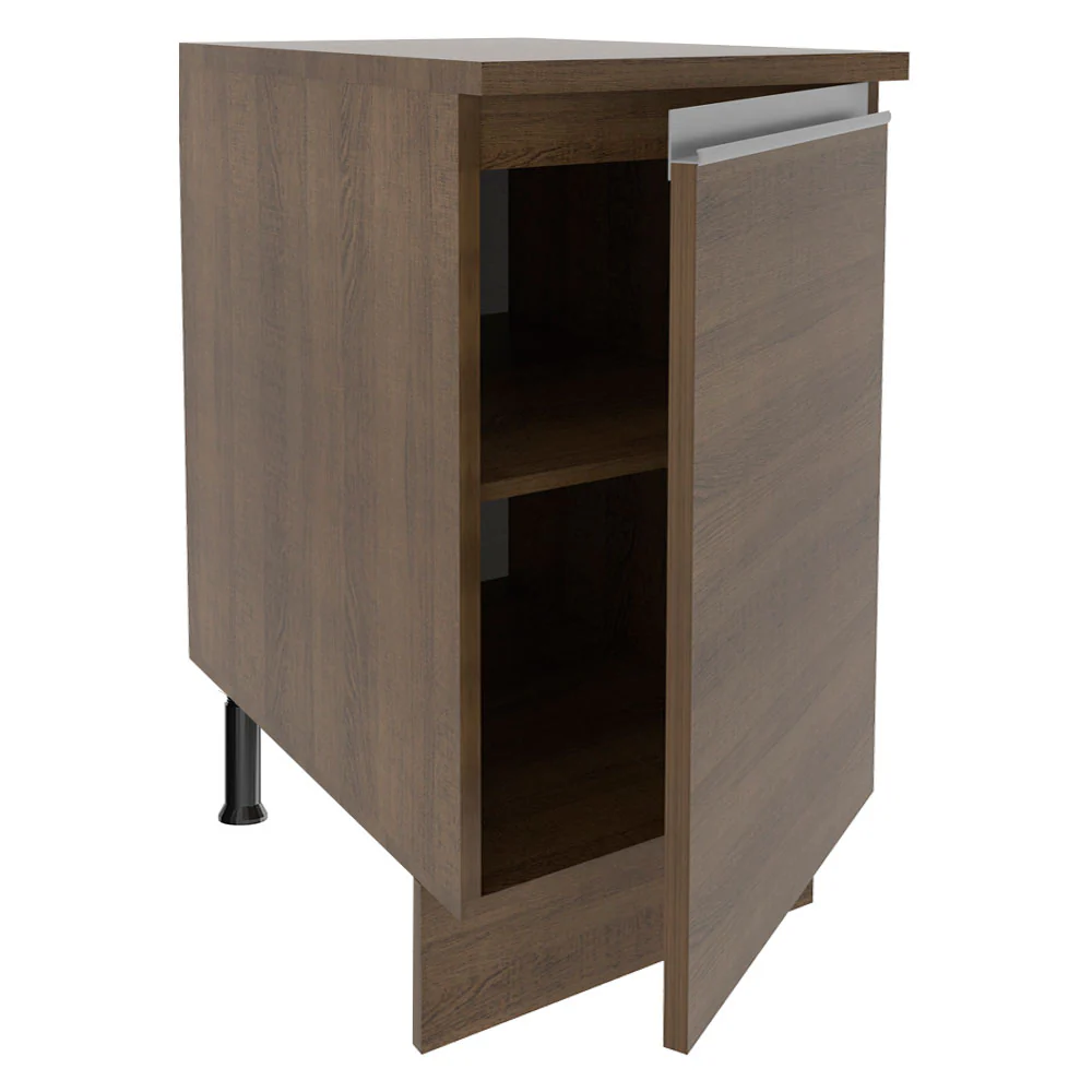 Balcão Madesa Glamy 40 x 60 cm 1 Porta (Com Tampo) Rustic - Image 4
