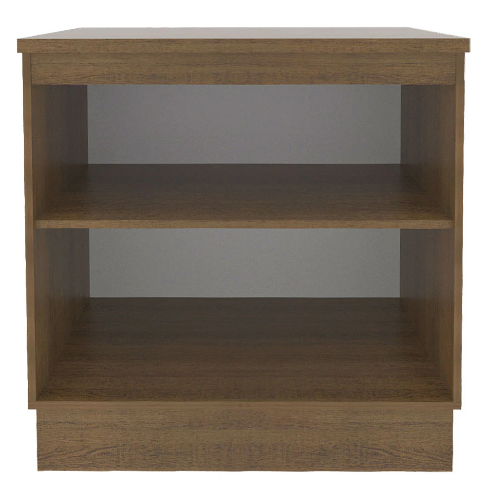 Balcão Madesa Glamy 80 cm 2 Portas Rustic/Preto - Image 10