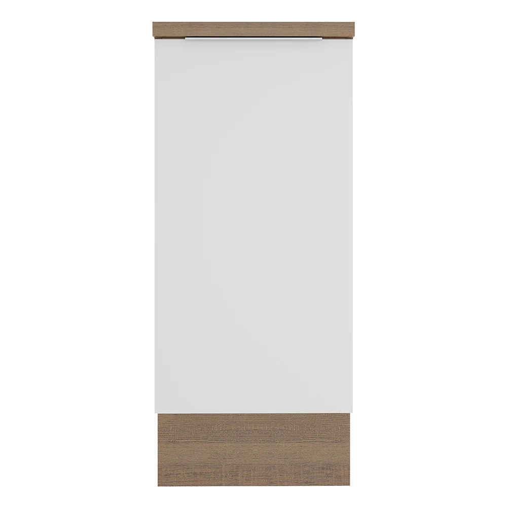 Balcão Madesa Stella 35 x 60 cm 1 Porta (Com Tampo) Rustic/Branco - Image 10