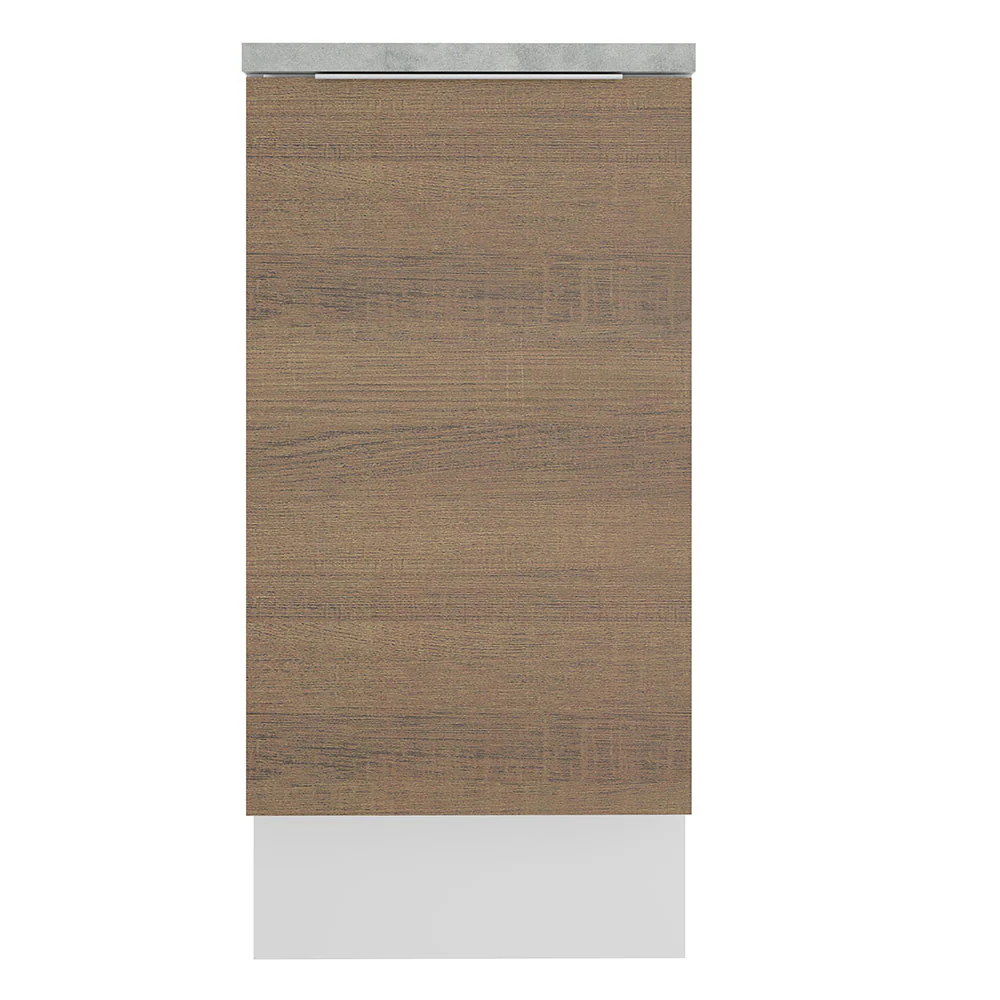Balcão Madesa Stella 40 x 60 cm 1 Porta (Com Tampo) Branco/Rustic - Image 10