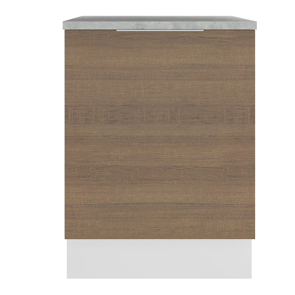 Balcão Madesa Stella 60 cm 1 Porta Branco/Rustic - Image 10