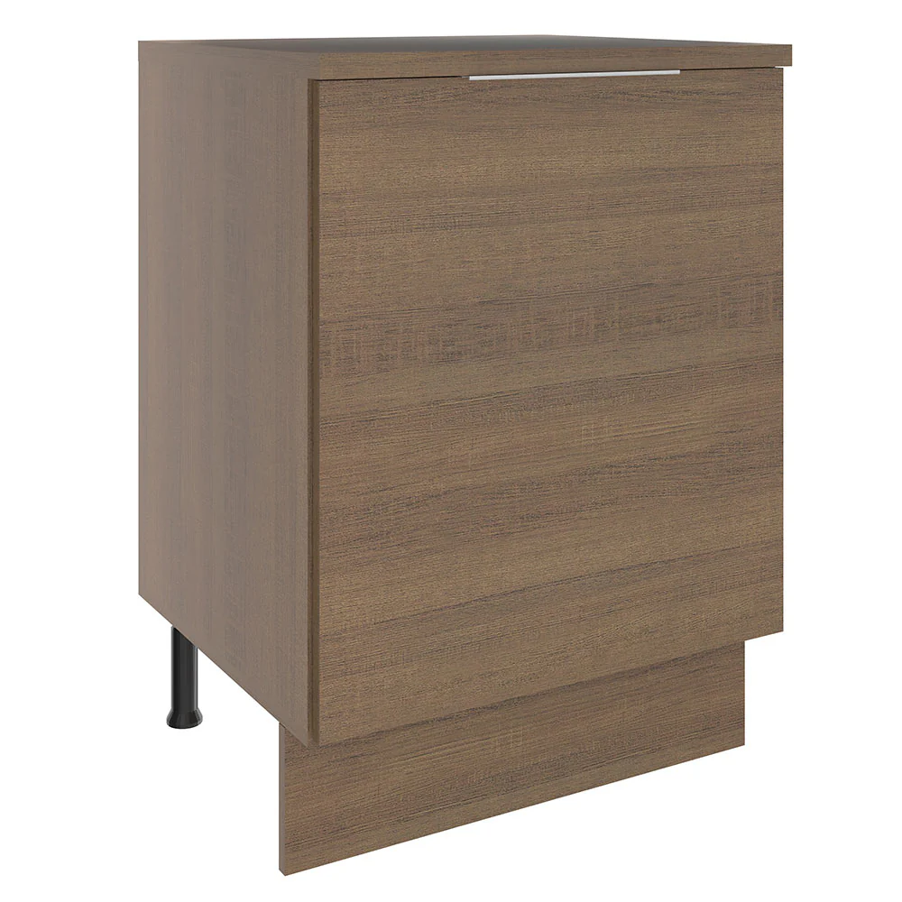 Balcão Madesa Stella 60 cm 1 Porta Rustic
