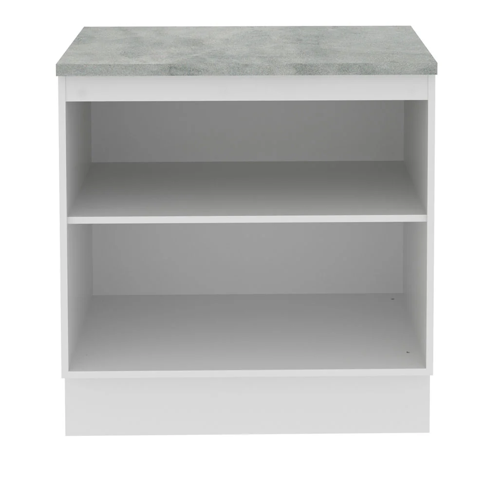 Balcão Madesa Stella 80 cm 2 Portas Branco - Image 10
