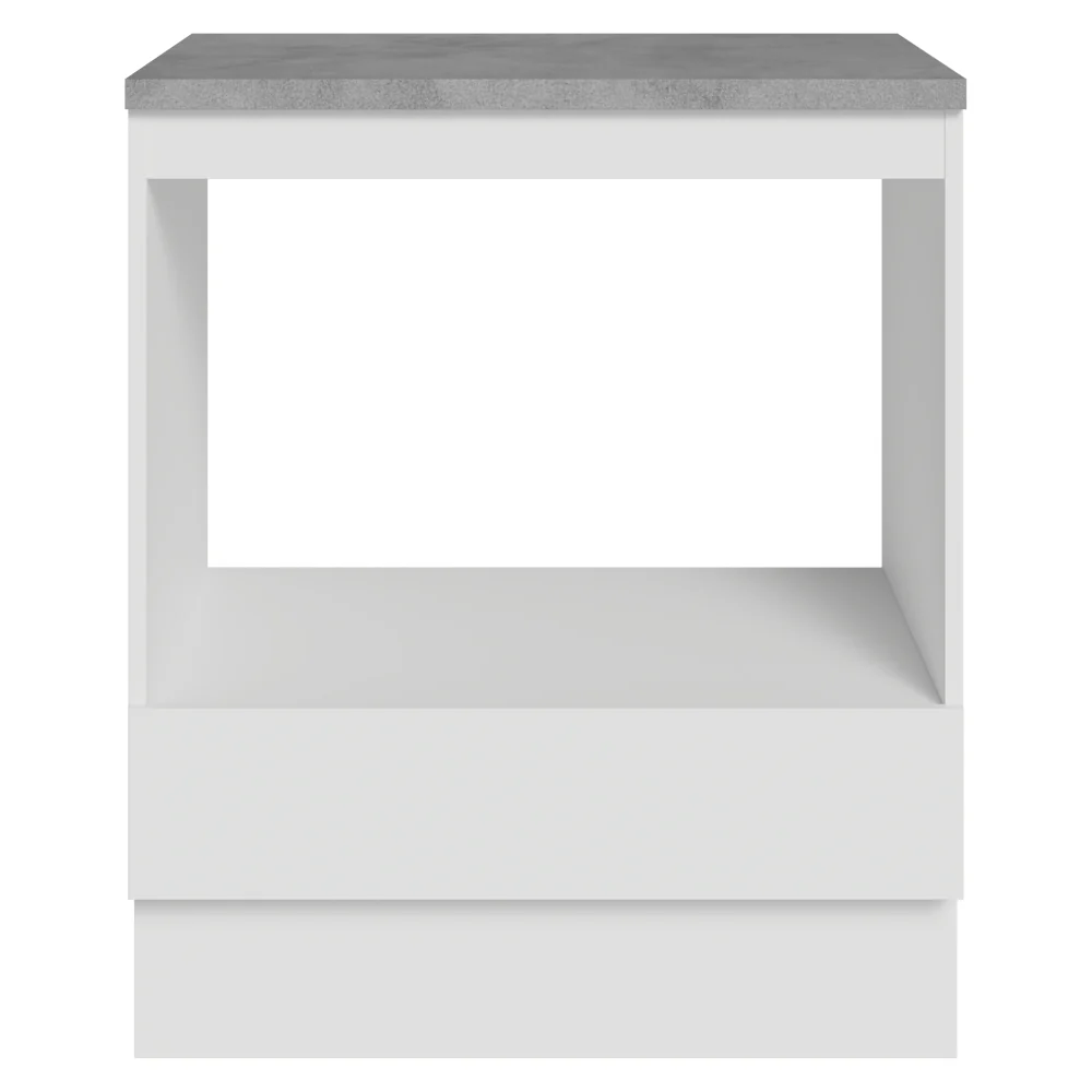 Balcão para Forno/Micro-ondas 70 x 60 cm 1 Gaveta (Com Tampo) Branco Madesa - Image 8