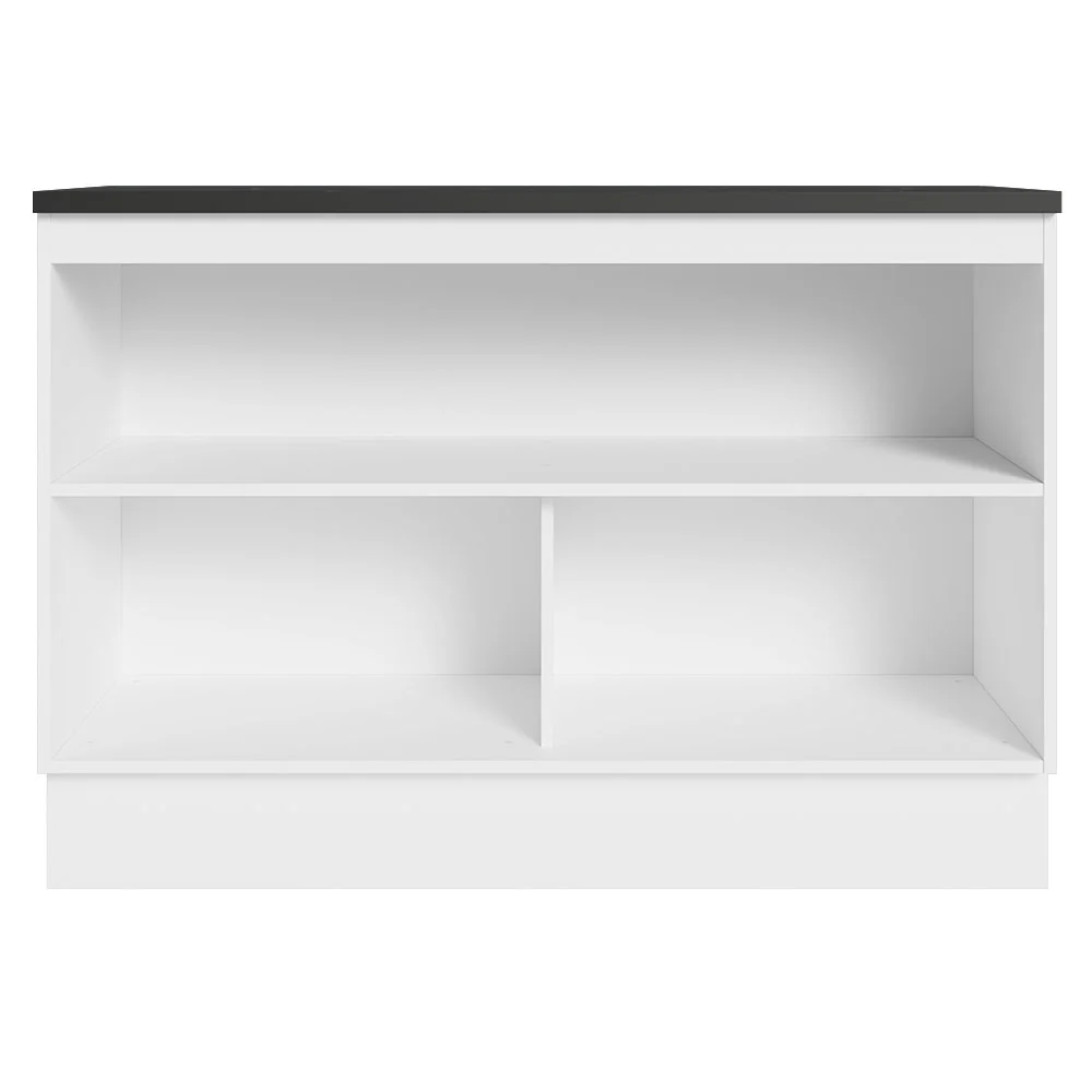 Balcão Cozinha 100% MDF 120 cm 2 Portas Branco Acordes Madesa - Image 5