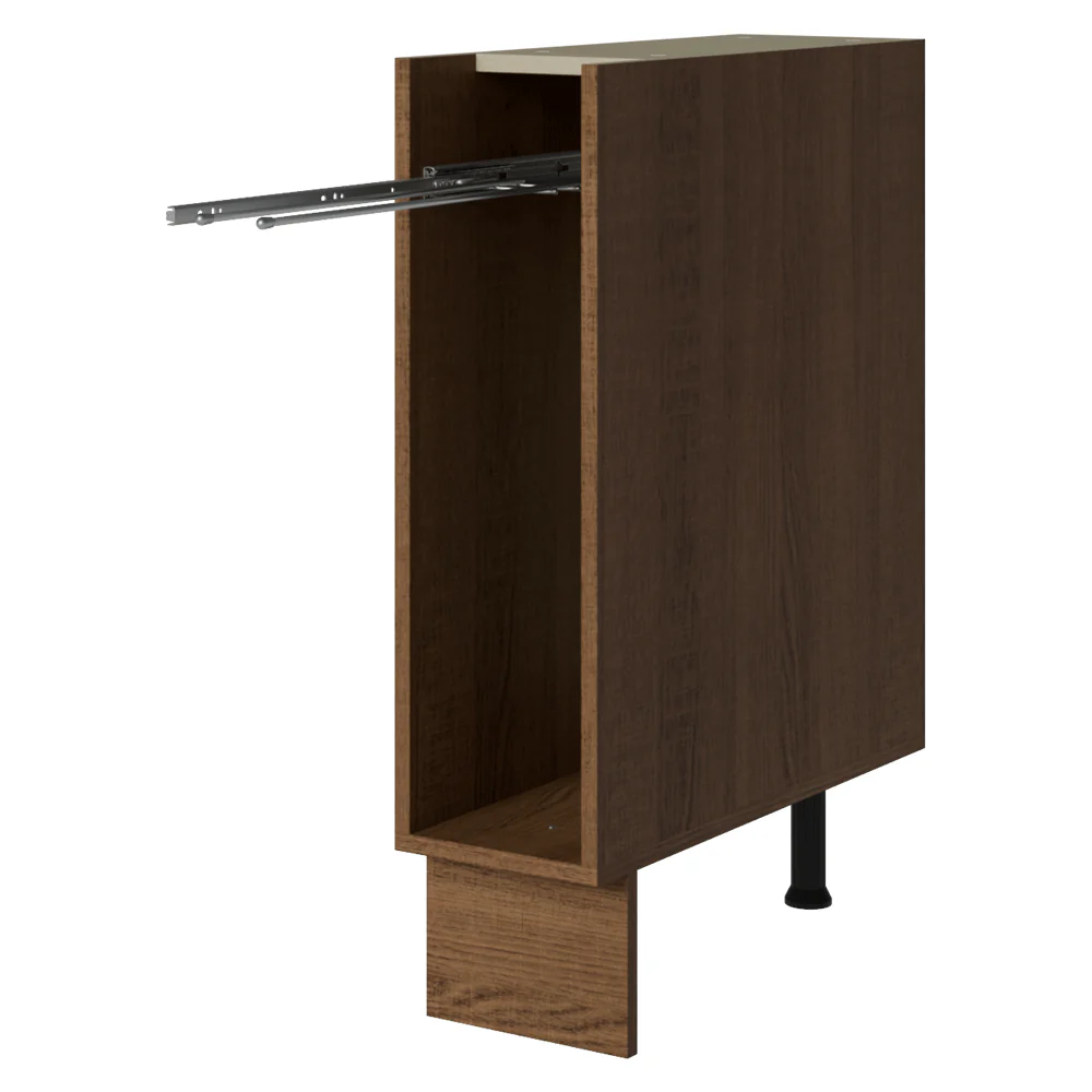Balcão Porta-Pano 20 x 60 cm (Sem Tampo) para Cozinhas Rustic Madesa - Image 5