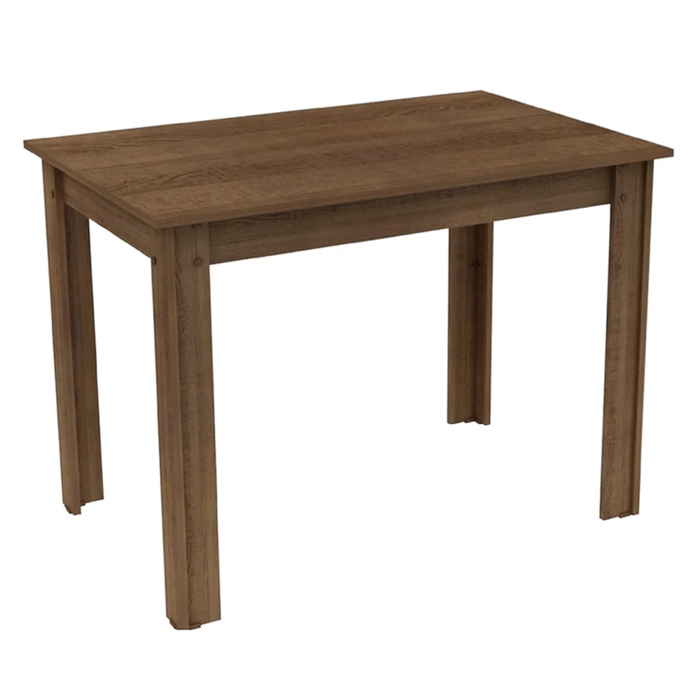 Conjunto Sala de Jantar Madesa Lola Mesa Tampo de Madeira com 2 Cadeiras Rustic/Crema/Sintético Bege - Image 9