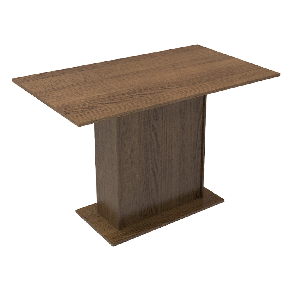 Conjunto Sala de Jantar Madesa Luana Mesa Tampo de Madeira com 4 Cadeiras Rustic/Bege Marrom - Image 6