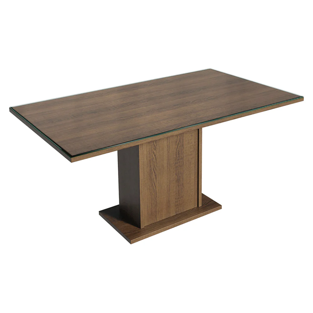 Conjunto Sala de Jantar Tampo de Vidro 6 Cadeiras Rustic/Silver Dália Madesa - Image 6