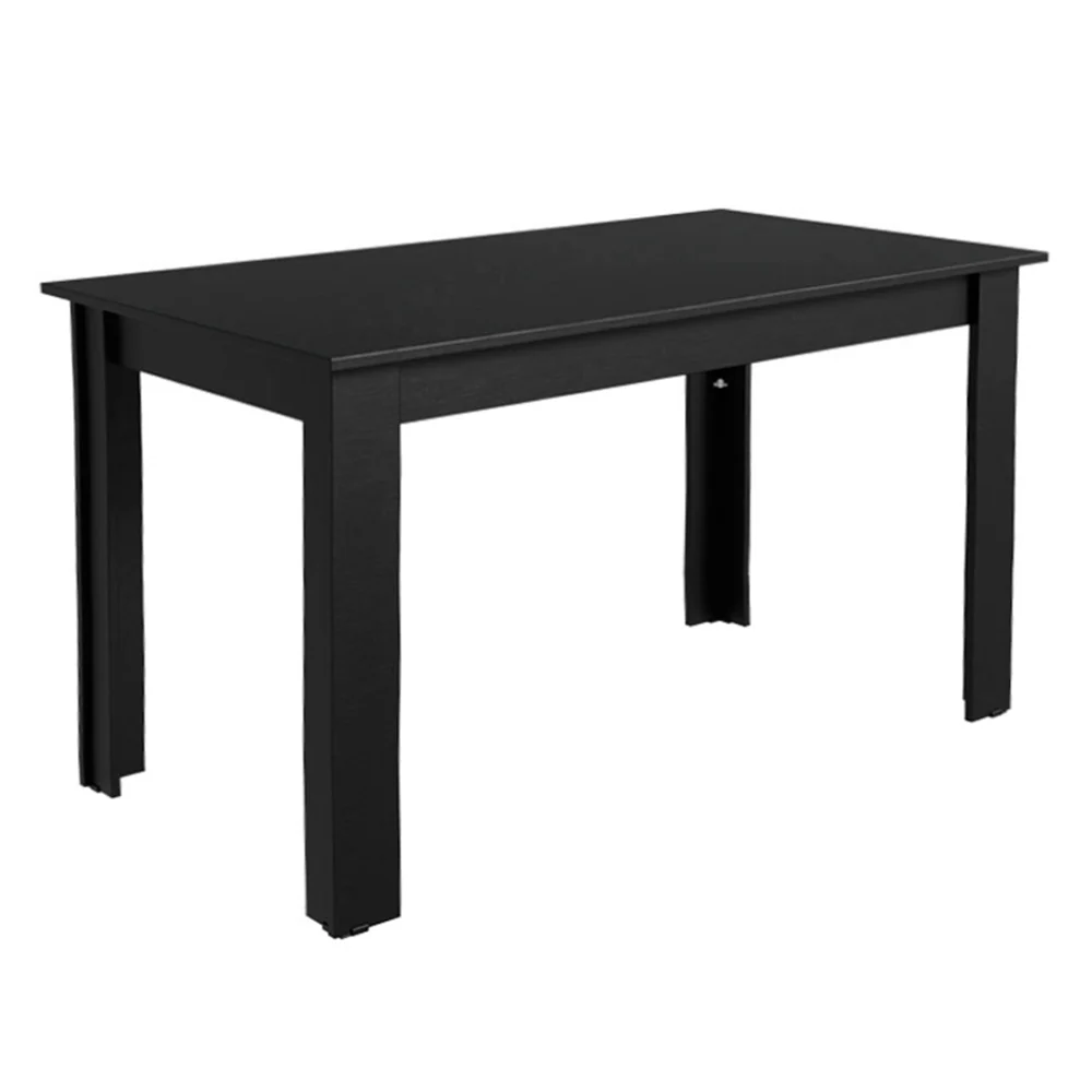 Conjunto Sala de Jantar Mesa Tampo de Madeira 6 Cadeiras Rustic/Preto/Oxford Allegro Madesa - Image 6