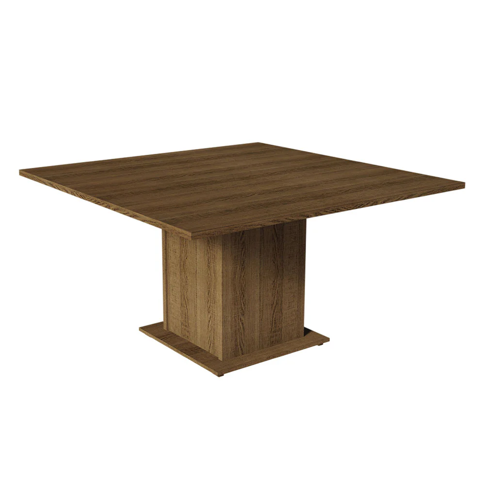 Conjunto Sala de Jantar Mesa Tampo de Madeira 8 Cadeiras Rustic/Oxford Doris Madesa - Image 7