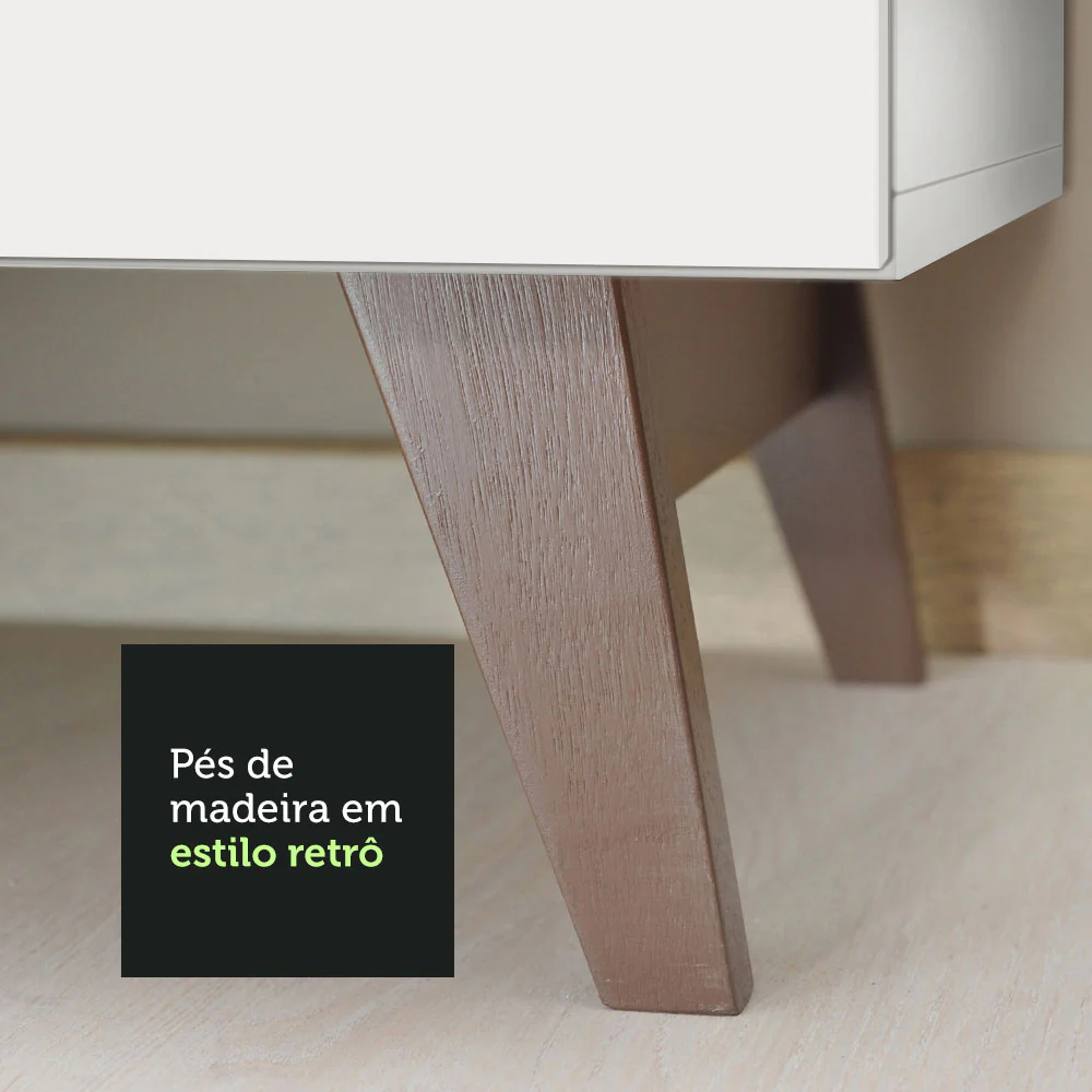 Armário de Cozinha Compacta 120cm Branco Reims Madesa 01 - Image 6