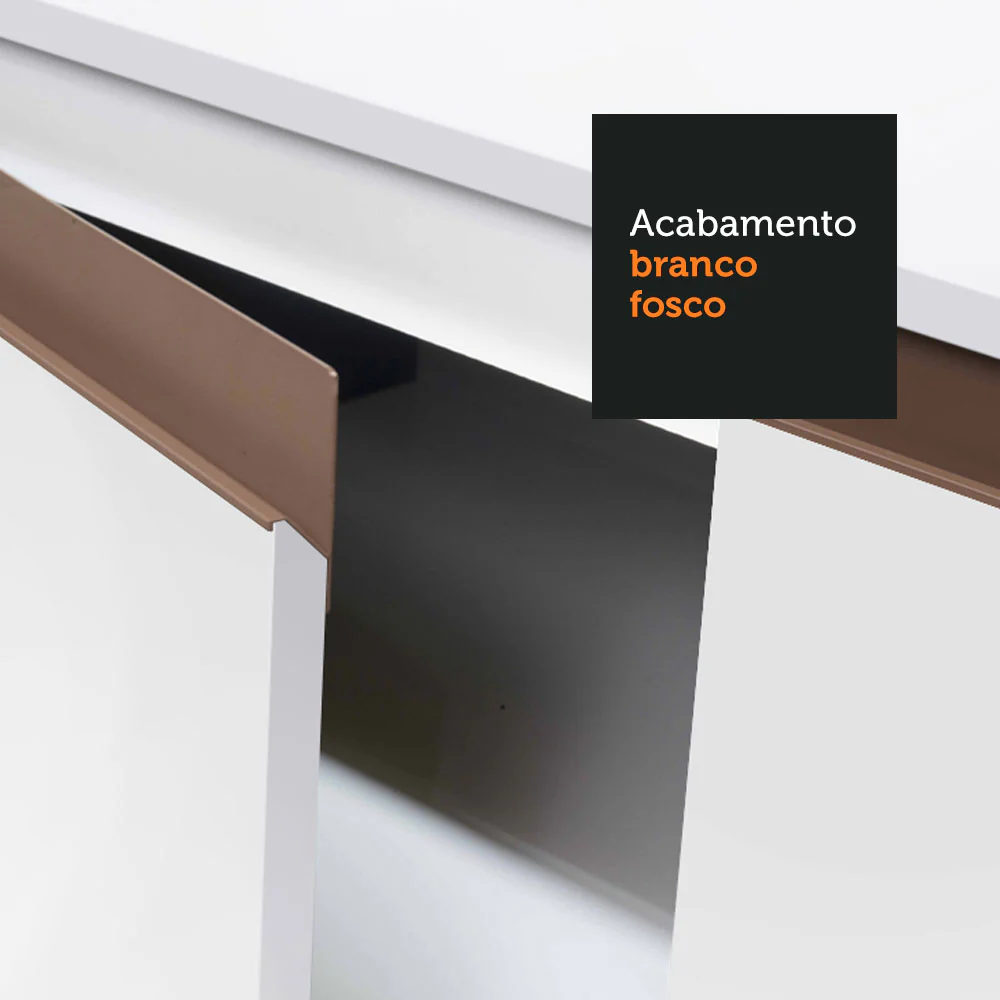Armário de Cozinha Completa de Canto 332cm Branco Reims Madesa 02 - Image 8