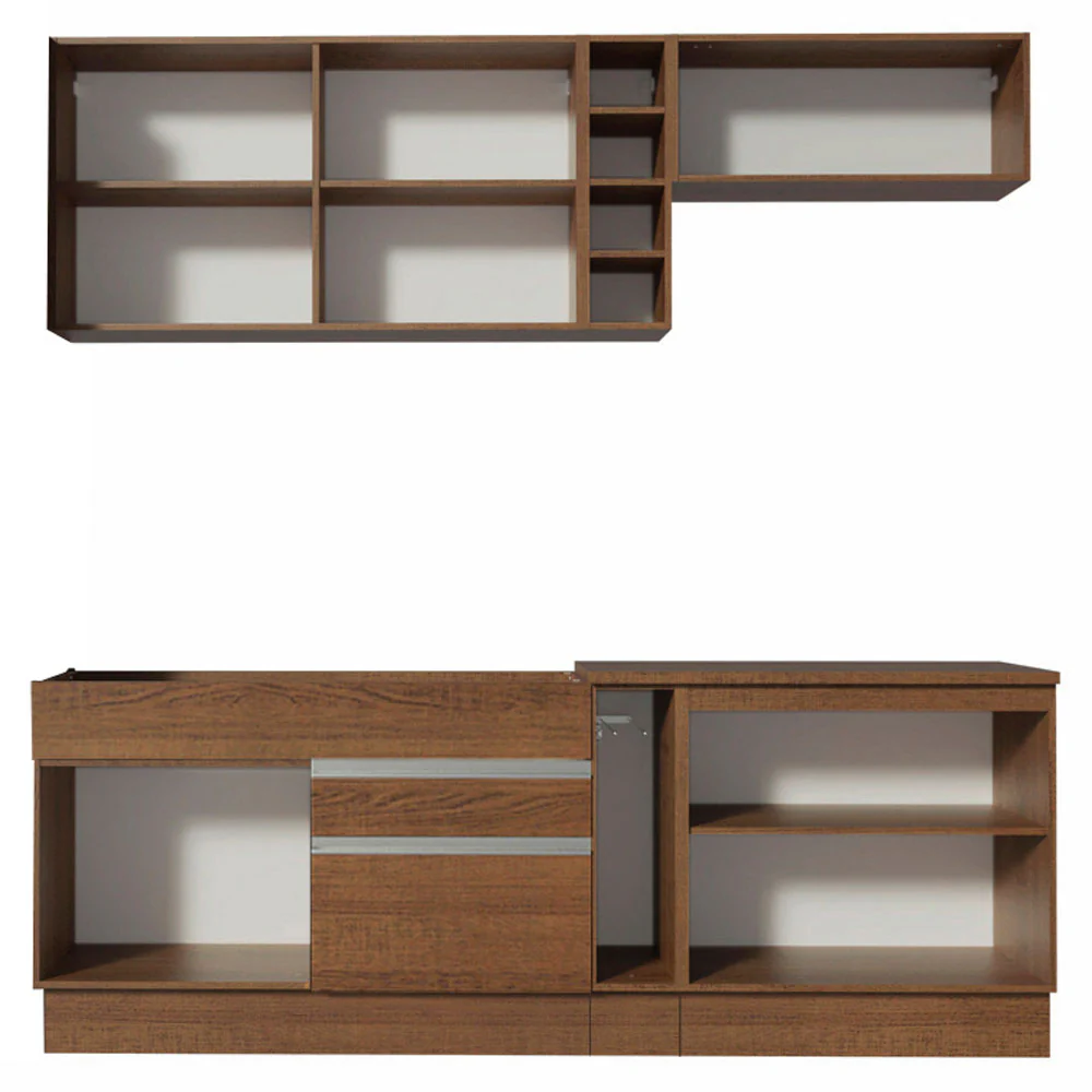 Armário de Cozinha Completa 220cm Rustic Parma Madesa 03 - Image 11